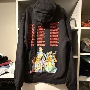 Zach Bryan concert merchandise 2024 Quittin Time Tour Hoodie Sweatshirt Size XL